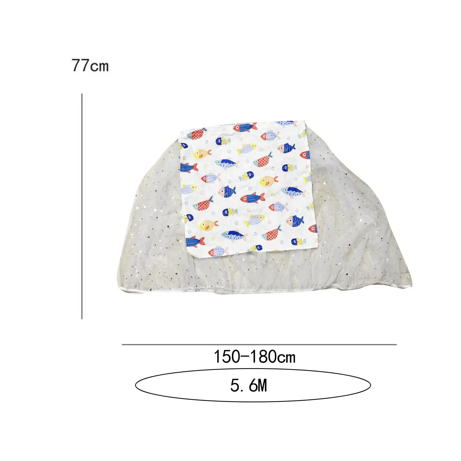 Universal Baby Stroller Net, infantil Pram, capa protetora, grande, portátil, Jogging