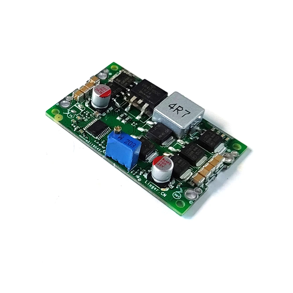 Imagem -02 - Conversor Regulador de Tensão Ajustável Buck Boost Power Bateria de Carro Chumbo Ácido Lifepo4 Lm5118 150w 8a dc 5v 12v 15v 24v