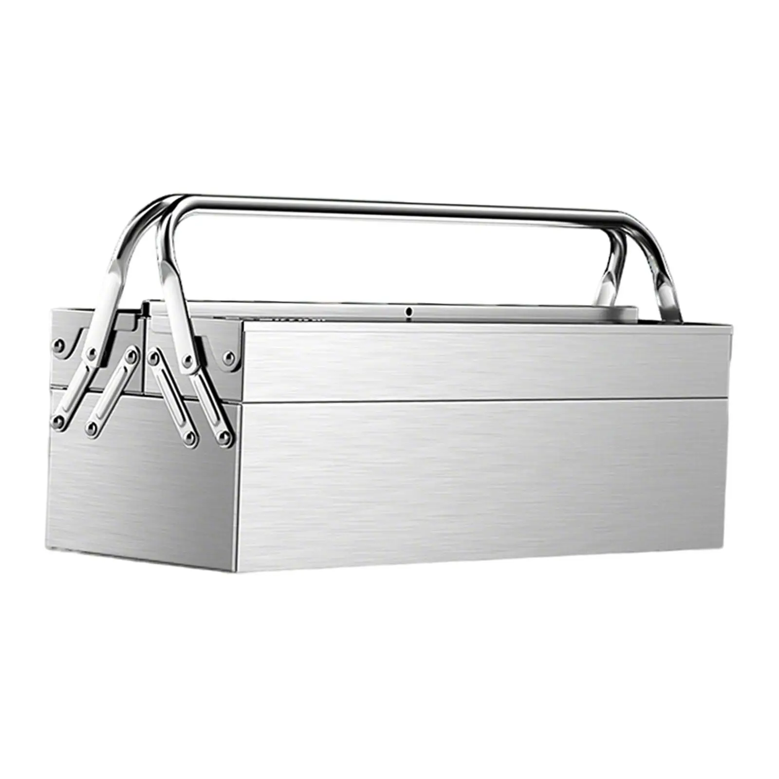 Fold Out Tool Box Storage Case Wear Resistant Multifunctional Folding Organizer for Shed Workshop Home Mechanical Repairs