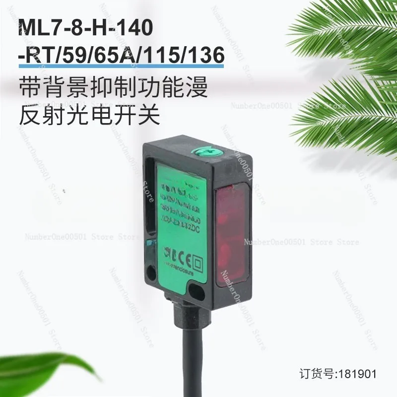 Photoelectric Sensor ML7-8-H-140-RT/59/65a/115/136