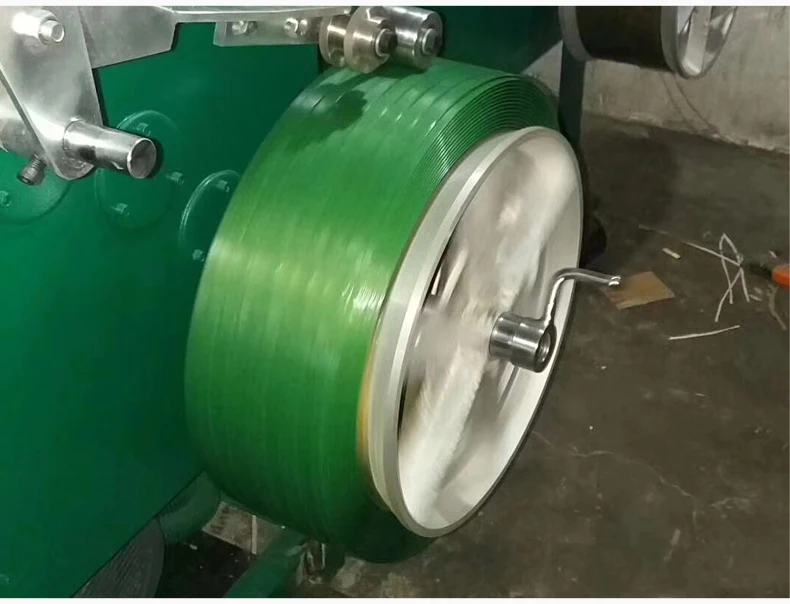 PP Machine Hot Melt Packing Tape Green color Belt Strapping Fixed Braid Rope Building Material Wood Goods Logistics Tray 5kg