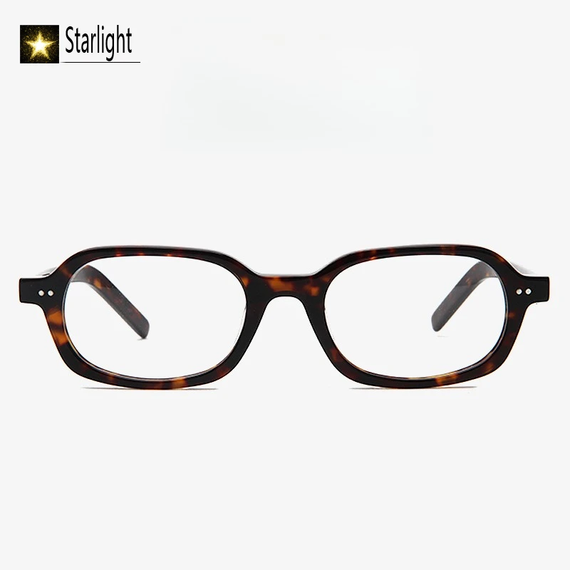 Thin Small Acetate Black Glasses Frames Men Optical Eyewear Woman Small Reading Eyeglasses Frame Myopia Prescription Women 144mm