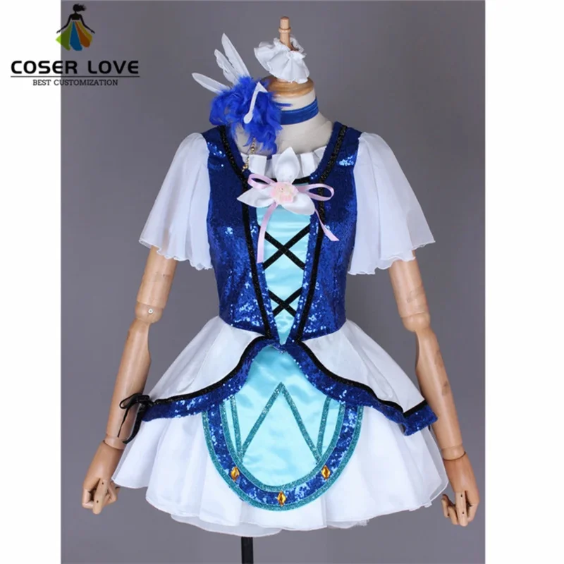 CyLovelive 워터 블루 뉴 월드 오하라 마리 타카미 치카 사쿠라치 리코 마츠우라 카난 쿠로사와 디아 유타나베 코스프레 의상