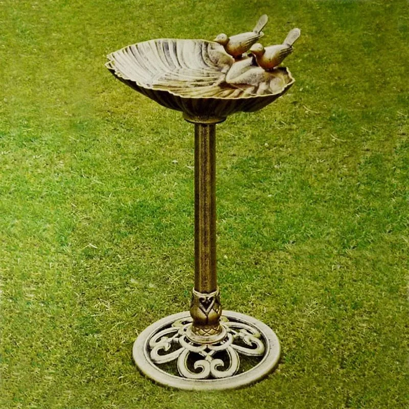 Plastic feeder Shell bird basin Bird bath Breeding box  fountain Bird feeder
