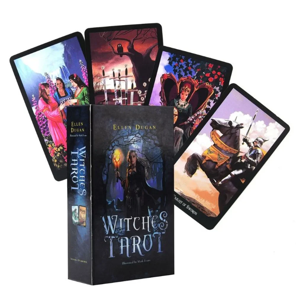 Witches Tarot Card Board Game For Beginners And Experts Fortune Telling Toys Cards Tarot Deck Witch A Great Choice For Party