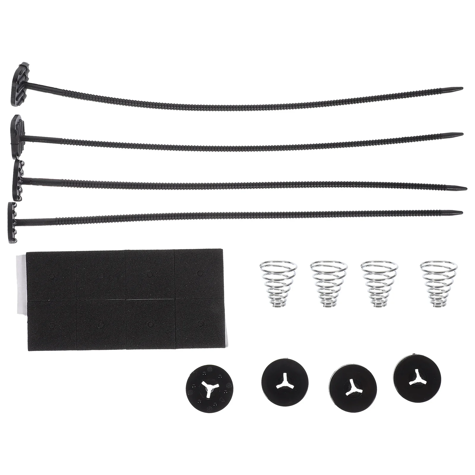 

1 set 1 Set Electric Radiator Fan Parts Kit Universal For Car Modification Cooling Fan Installation Hardware Engine Cooling