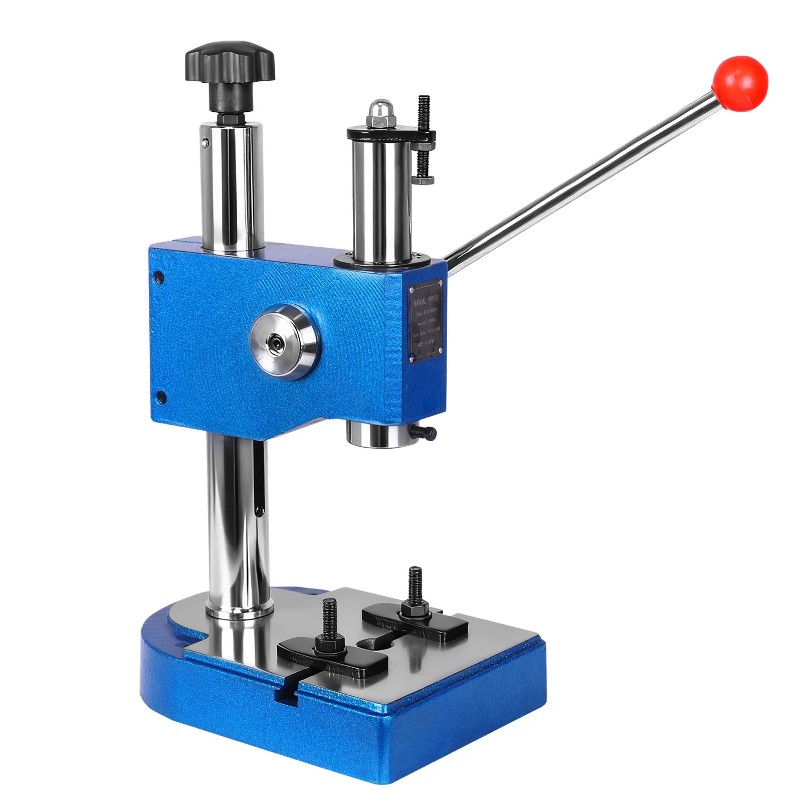 

Shaft Press 0.5 Ton Capacity Iron Heavy-duty Manual Desktop Arbor Press for Stamping Bending Stretching Forming