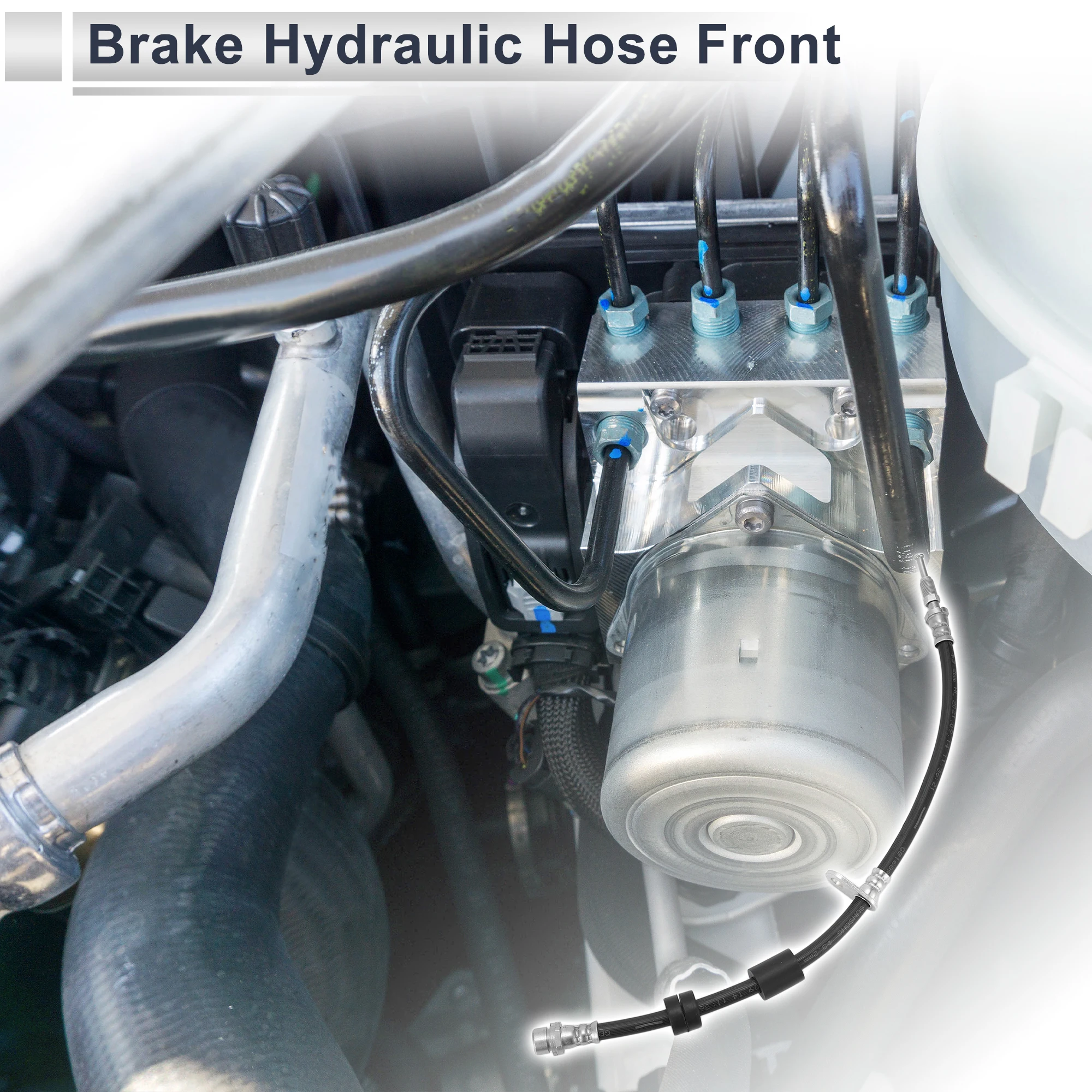 

UXCELL 1 шт. передний тормозной шланг для Ford Escape 2013-2021 тормозной гидравлический шланг No 10092B05