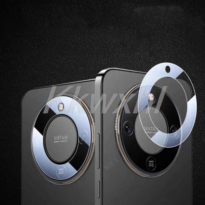1/2 قطعة 9H HD عدسة الكاميرا فيلم ل الشرف X9d 5 جرام HonorX70 X70 MTN-AN00 ، MTN-AN80 HonorX9d الزجاج المقسى الغطاء الخلفي حامي #2