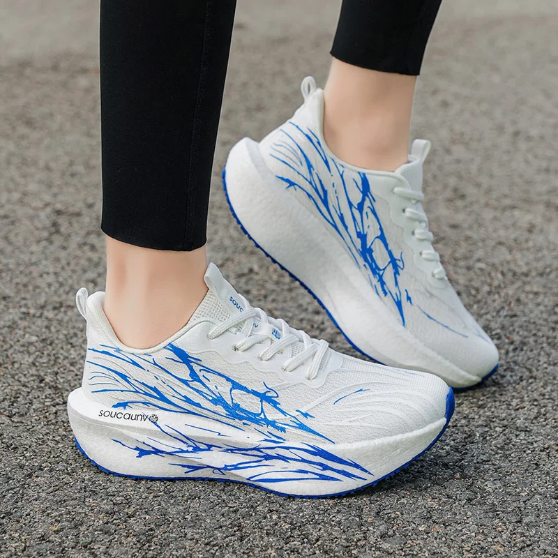Summer Popular Unisex Fashion Versatile Non-slip Wear-resistant High-elastic Breathable Sweat-wicking Casual Running SportsShoes