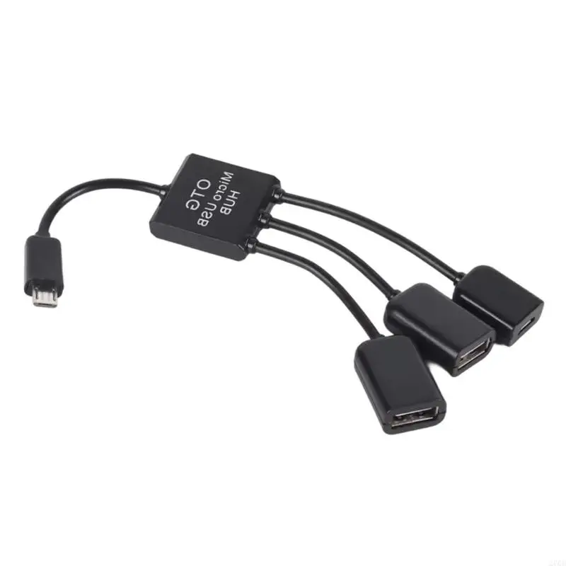  Thin Type C Extension Hub PVC Construction Adapters Cable Perfect for Professional Phones Tablets and Computers Use