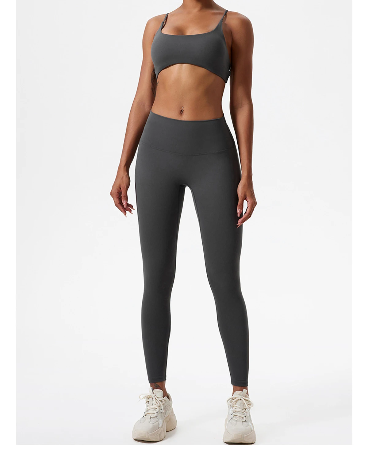 Hearuisavy Sommer Damen Sport-BH Unterwäsche Sportbekleidung Gym-Top Yoga-Kleidung Atmungsaktiv Schnelltrocknend Lauf-Pilates-Fitness-Top – Detail 25