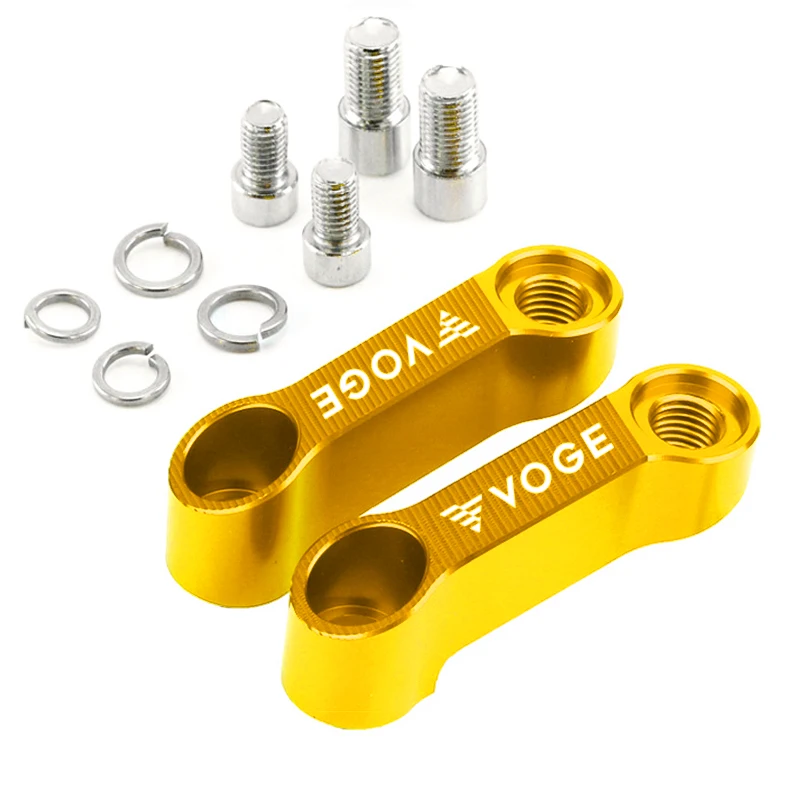 Motorcycle Accessories Rearview Mirrors Extension Riser Extend Adapter For Voge ds525x 525DS 300R 300AC 350AC 500AC 2022 - 2024