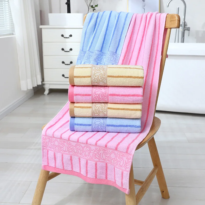 

100% Cotton Towels Sets Home Bath Towels Adults Face Towel Thick Absorbent Luxury Bathroom Towels Toalha De Praia