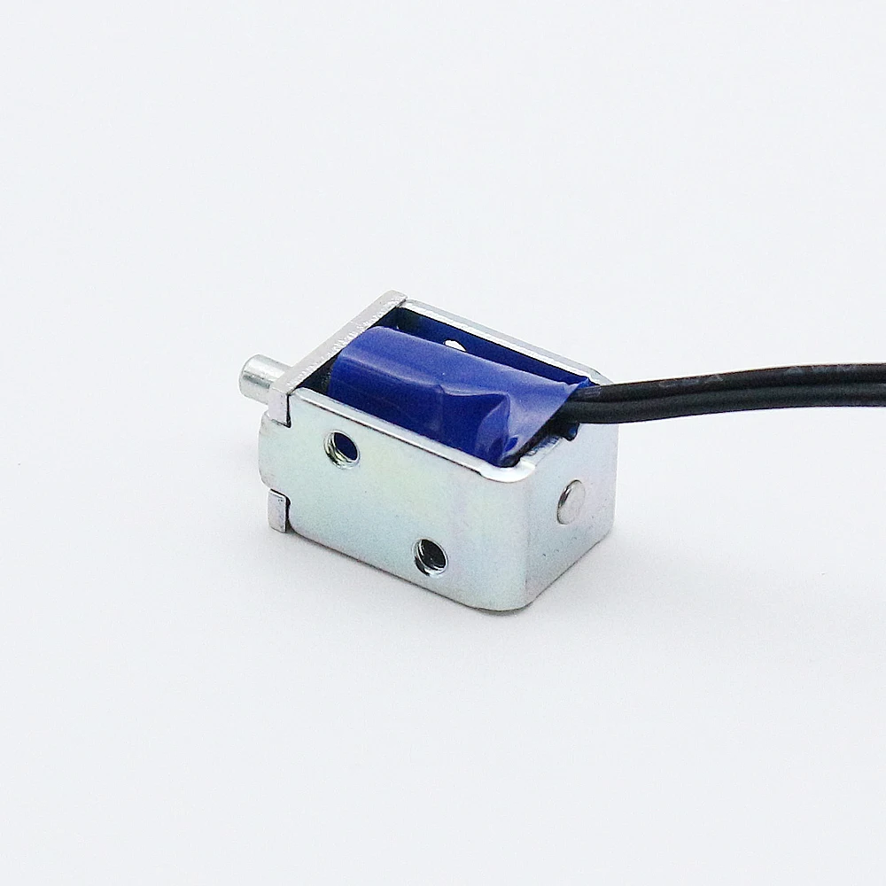 1pcs DC3v-5v ultra-small electromagnet mini solenoid coil electronic bolt lock electromagnetic lock magnetic electric lock