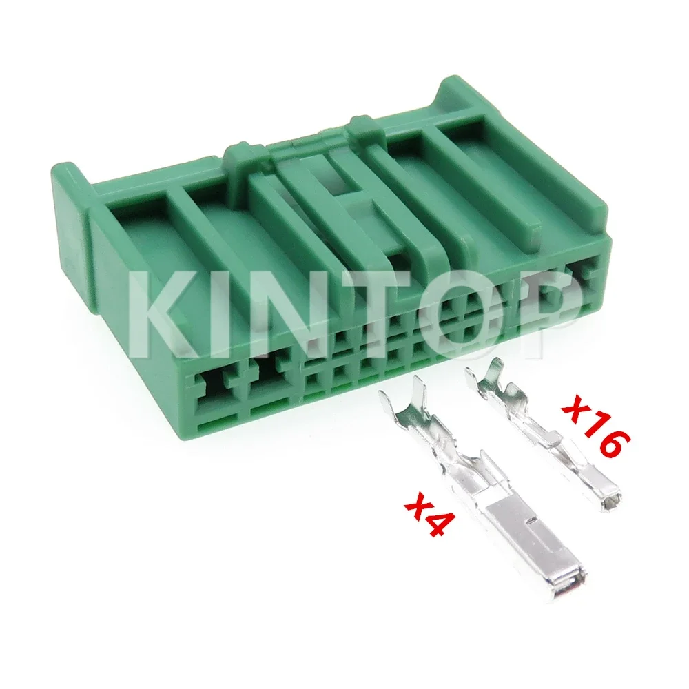 

1 Set 20 Pins 6098-4597 AC Assembly Automobile Unsealed Connector High Quality Car Wire Harness Composite Socket For Honda