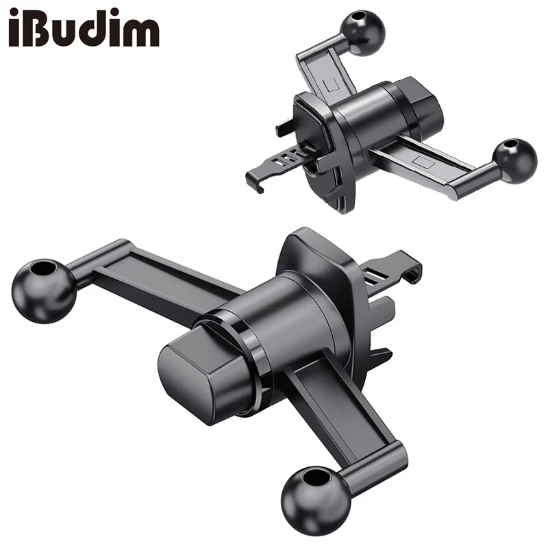 Dualer 17mm Kugelkopf-Handyhalter für Auto-Lüftungsschlitze, Handy-Clips, Navigations-GPS-Halterungszubehör