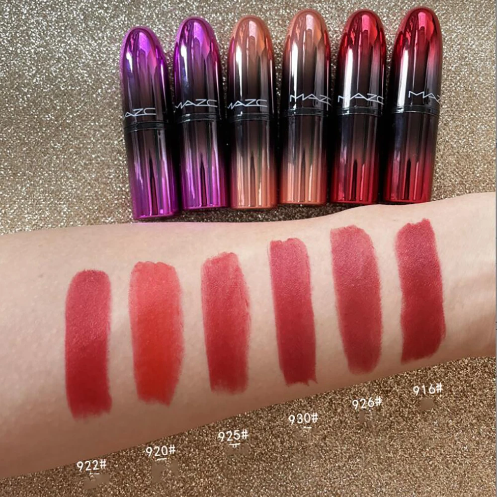 Velvet Lipstick Matte Moisturizing Nonstick Cup Vitamin Lip Balm Lips Long Lasting Easy Apply Makeup Cosmetic Bullet Lipstick