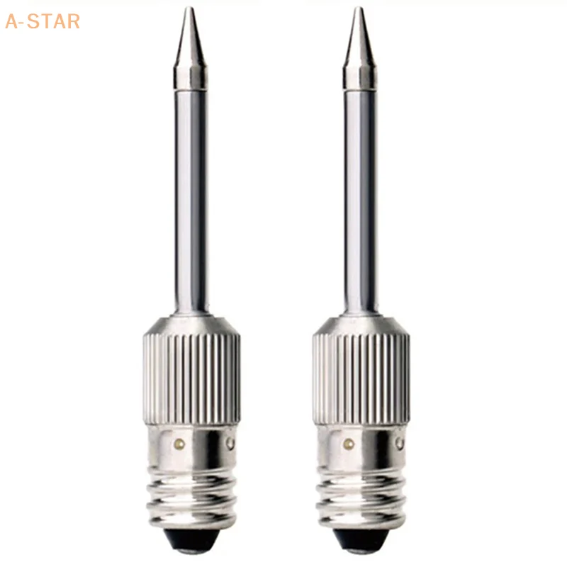 Welding Soldering Tips USB Soldering Iron Head Replacements Threaded Soldering Tip Fits For E10 Interface Soldering Iron