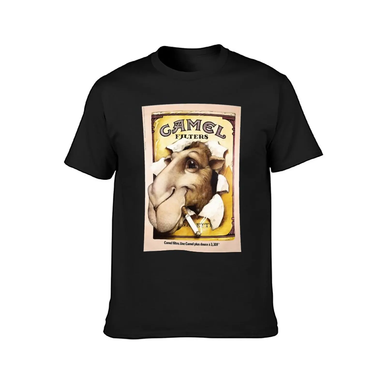 Camel Filters T-Shirt summer top new edition customs design your own heavyweights heavy weight t shirts for men