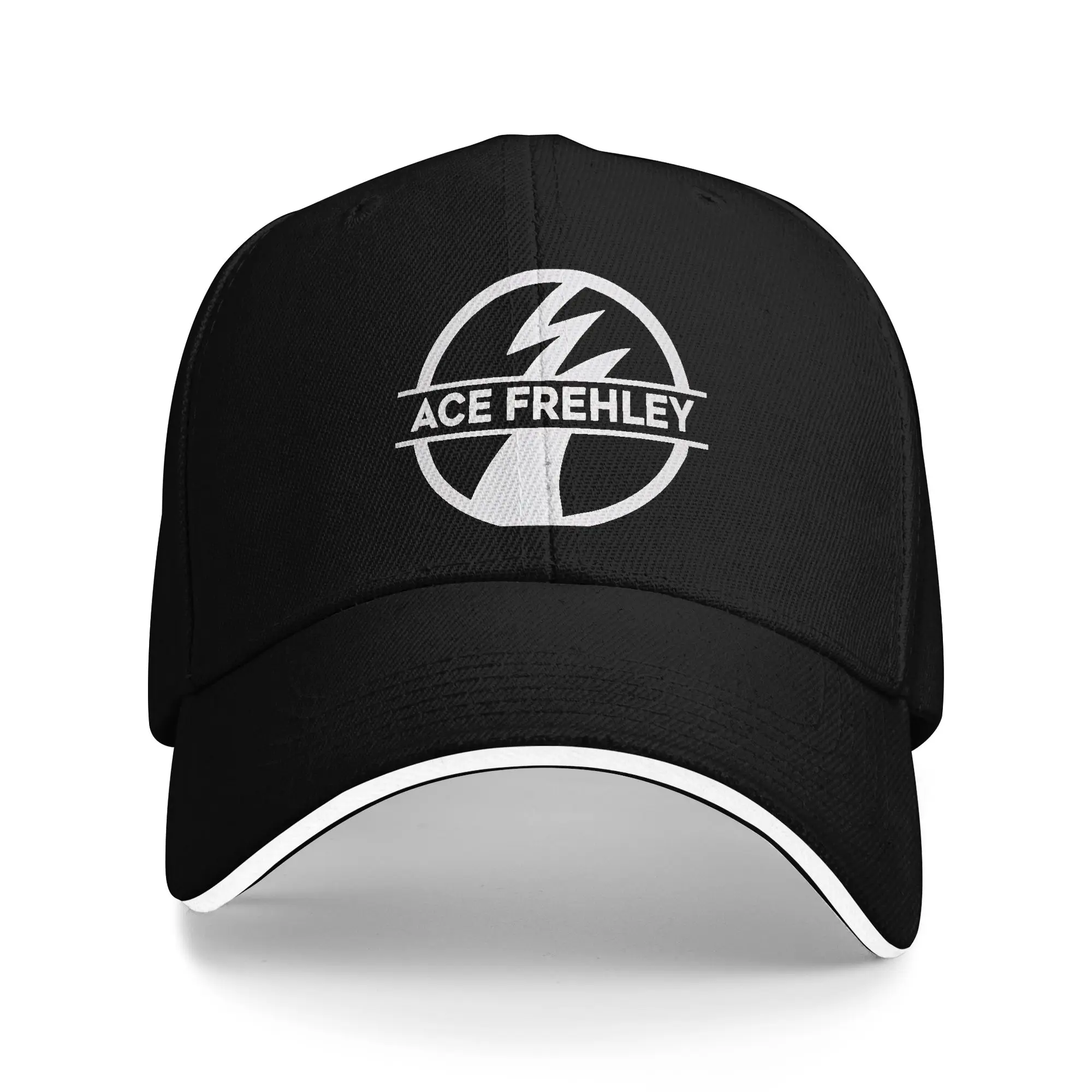 Ace frehleys logotipo vintage beijo banda sanduíche chapéu adulto, popular, boné de beisebol chapéus de sol ajustáveis chapéu de alta qualidade