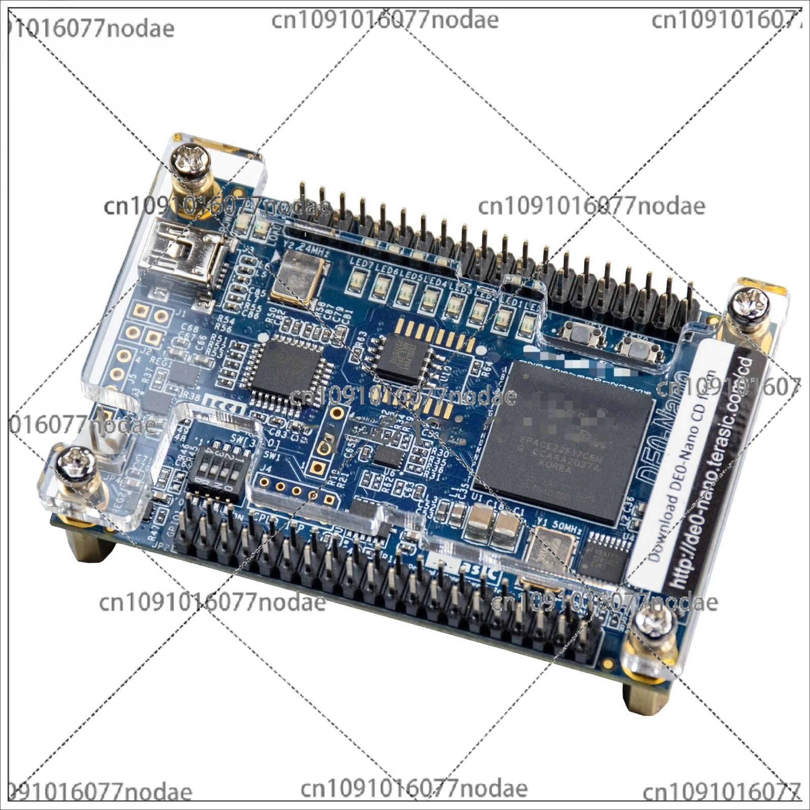 

Электронный комплект «сделай сам» DE0-Nano FPGA, печатная плата для разработки Altera CycloneIV EP4CE22, 32 МБ SDRAM, 8-канальный аналого-цифровой диаметр с USB-бластером
