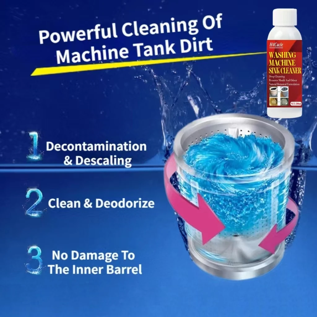 Detergent Household Sterilization Descaling Cleaning Accessories Washing Machine Sink Cleaner Odors Removal Pulsator Drum Tank