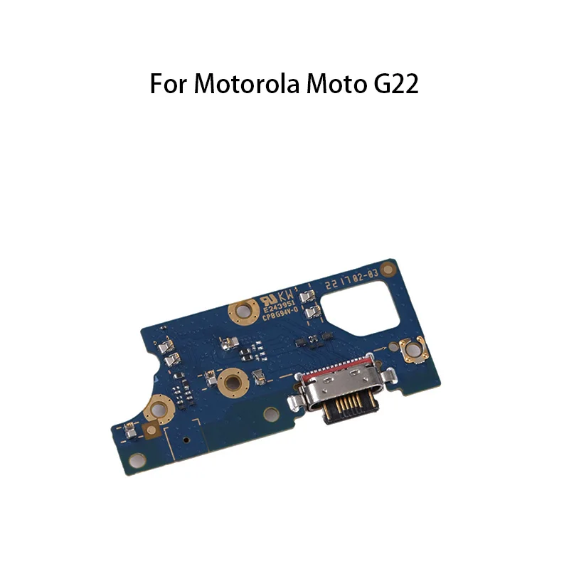orig USB Charge Port Jack Dock Connector Charging Board Flex Cable For Motorola Moto G22