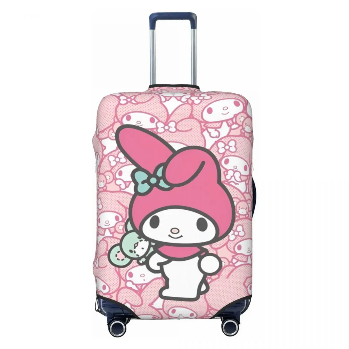 

My Melody Kawaii Animal Anime Funny Suitcase Cover Flight Business Practical Luggage Case Protection