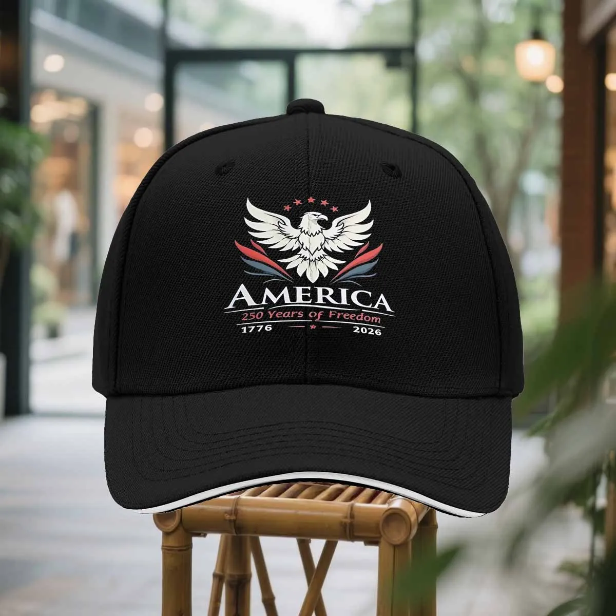 America 250th Anniversary USA Patriot Baseball Cap - 4th of July, 1776-2026 Commemorative Freedom Design, Adjustable