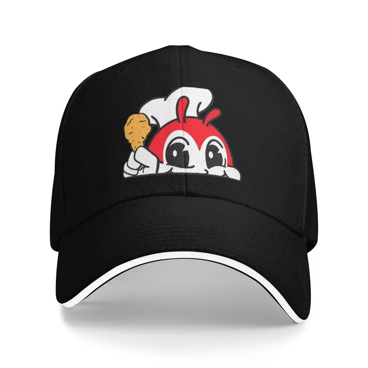 

JOLLIBEE PEEKING CUTE CHICKEN JOY FILIPINO STICKER Outdoor Adventures Golf Hat Women's Cap Women's Baseball Cap