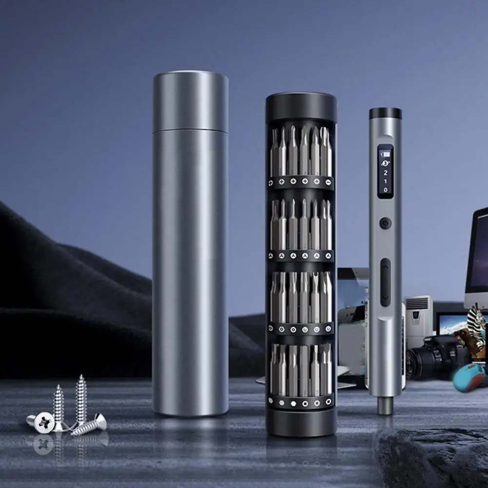 

62 In 1 Electric Screwdriver Set Precision Portable Tool Kit Rechargeable Wireless Magnetic Mini Small Bit Kit