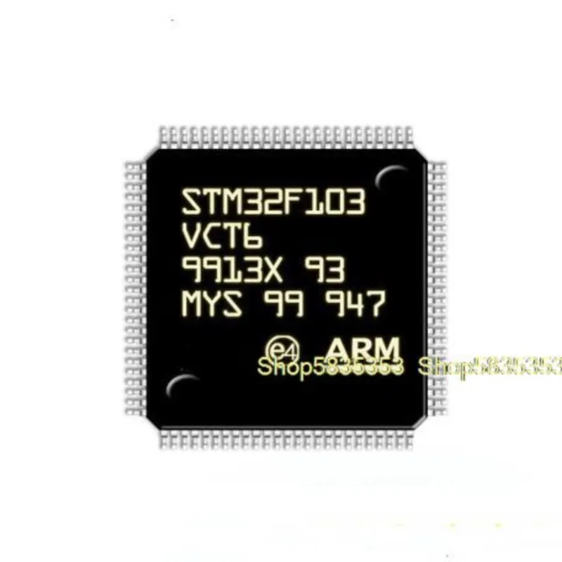 

10 шт. новый STM32F103VCT6 QFP-100 32-битный микроконтроллер 256K чип флэш-памяти