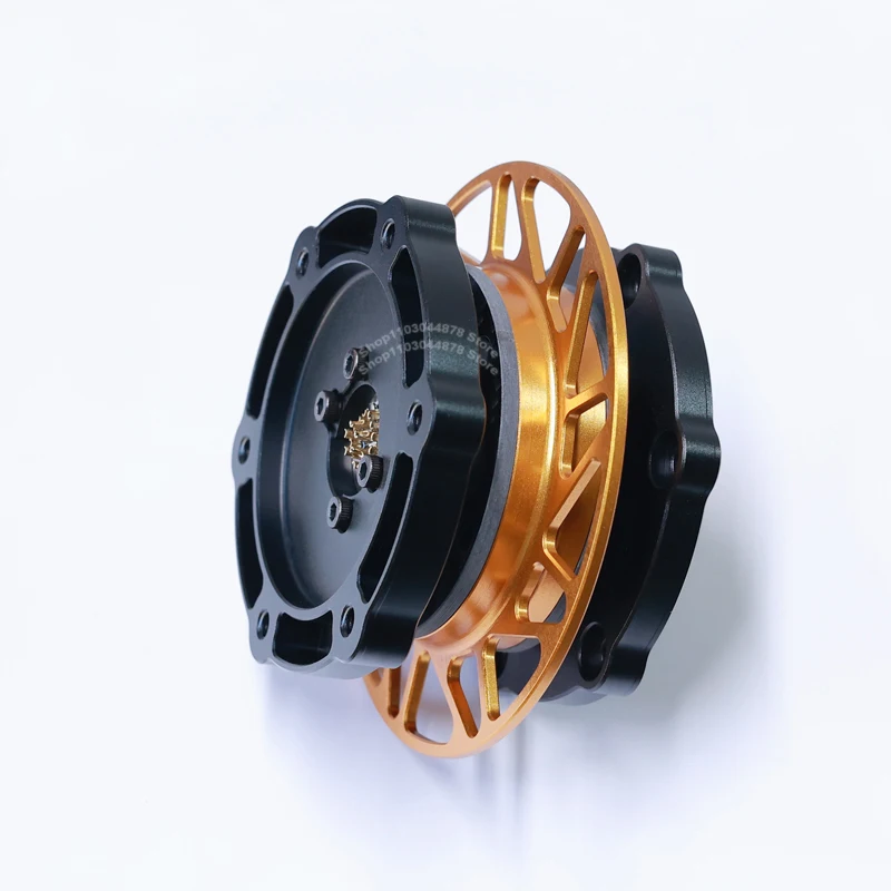 

Игровой руль из алюминиевого сплава, быстроразъемный с 16-контактным разъемом для Moza Logitech FANATEC Thrustmaster Simagic Simracing