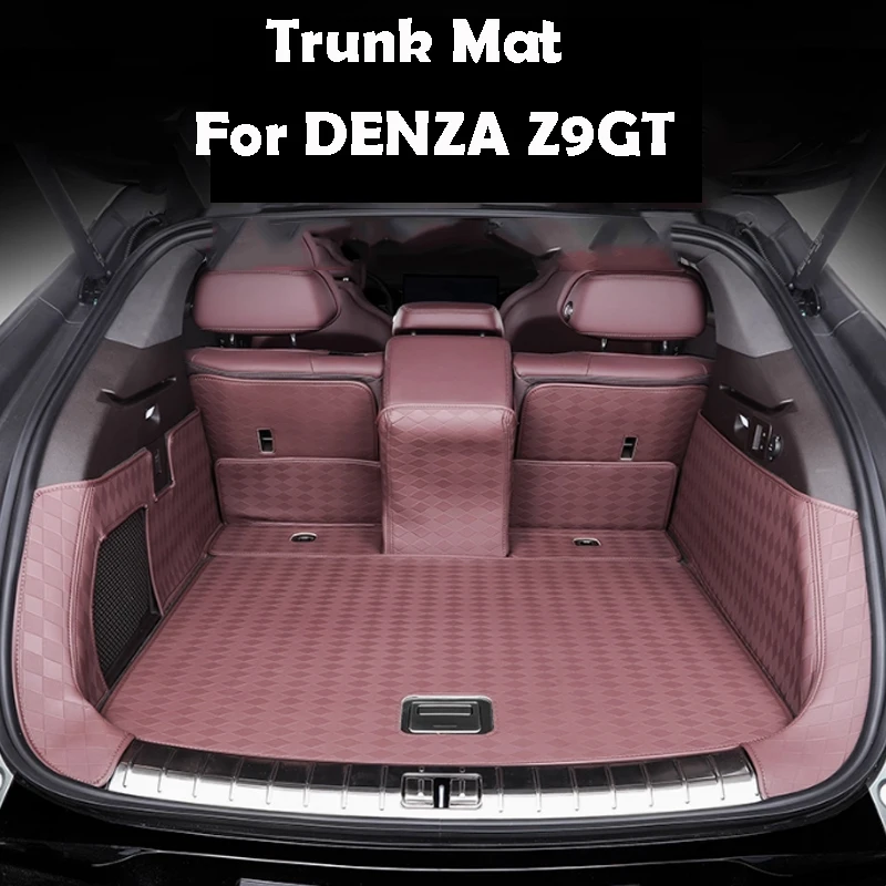

For DENZA Z9GT 2024 2025 Trunk Mat Protection Dustproof PU Material Car Interior Accessories