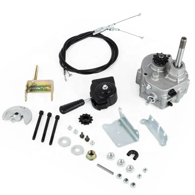 Go Kart Forward Reverse Gear Box 10T or 12T  Fits 2HP-8HP Engine Transmission