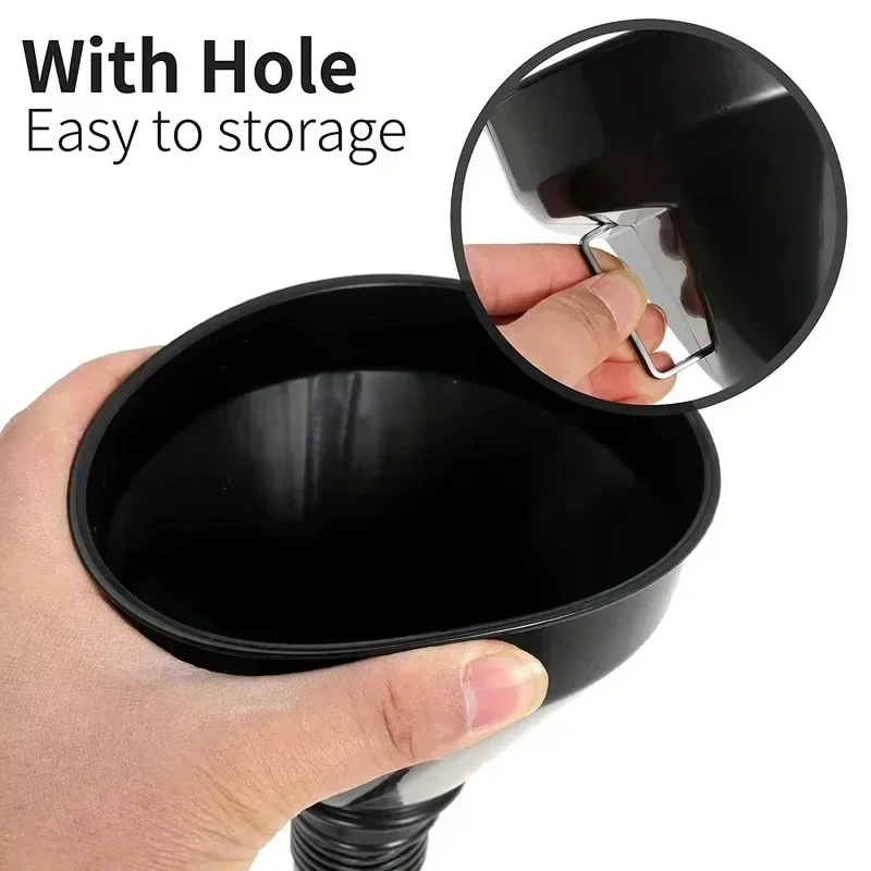 Flexible Spill-Proof Automotive Fuel Funnel 4