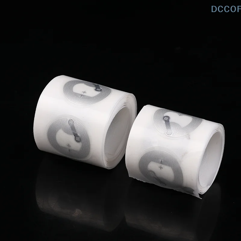 50/100 قطعة NFC العلامات Nfc215 رقاقة ملصقات للتسمية تتفاعل ملصقات للتسمية الإلكترونية للتحكم في الوصول مفتاح ذكي إعادة الكتابة #4