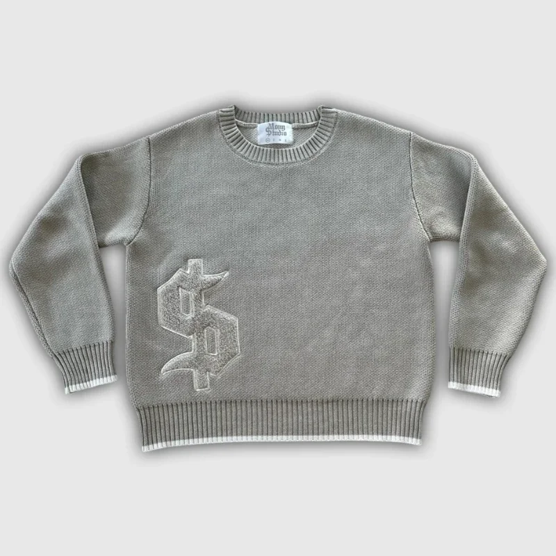 Gray Knit