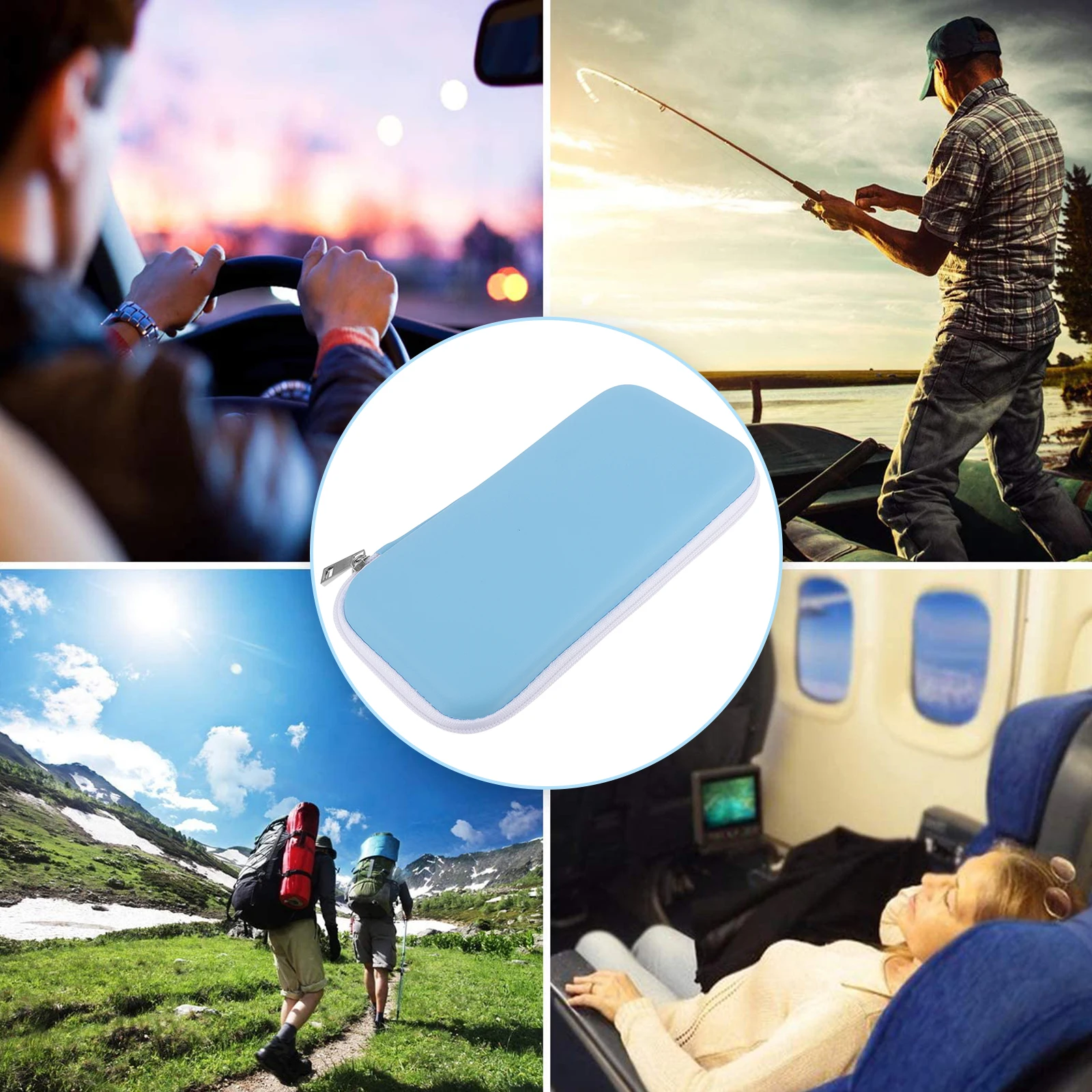 

1 шт. портативная сумка-холодильник, многофункциональное хранилище для диабета, медицины, путешествий, прочный светильник, удобный для переноски контейнер для переноски инсулина