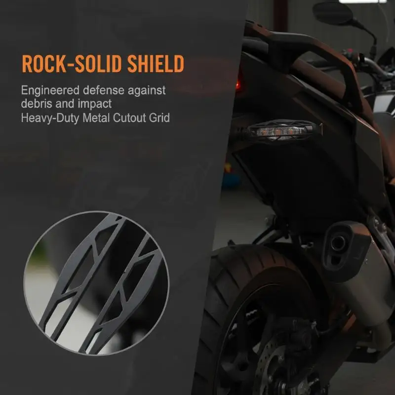 Turn Signal Protection Cover for  450MT 700MT 800MT 800MTX 1000MTX 250SR, 1 Pair Outdoor Riding Motorcycle Accessory