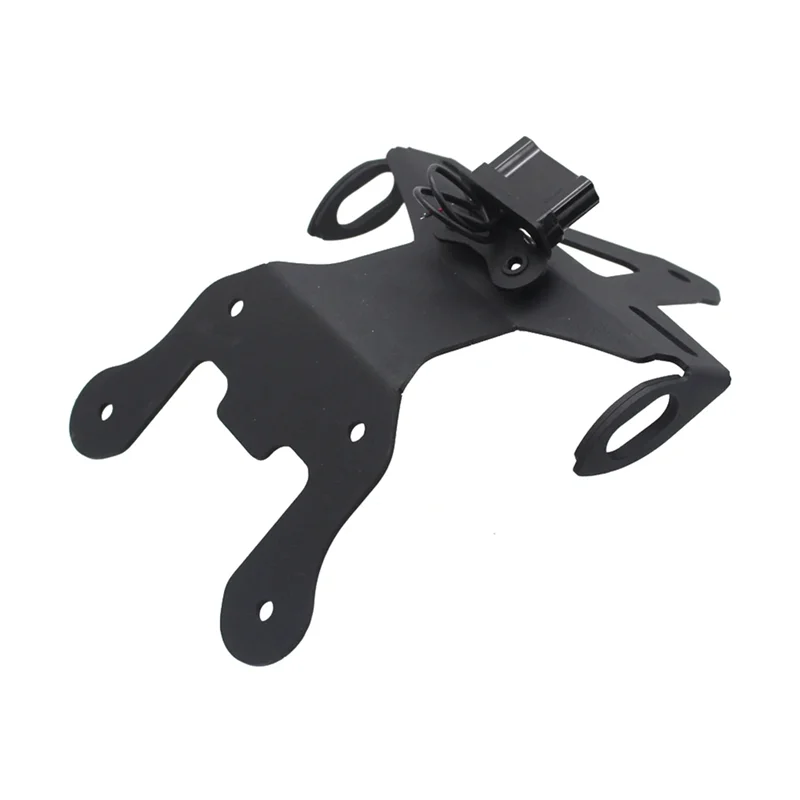 A60E-오토바이 테일 깔끔한 펜더 제거기 후면 라이센스 플레이트 홀더 브래킷 혼다 XL750 TRANSALP XL 750 용 LED 라이트