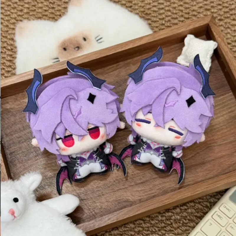 Genshin Impact V Game Cartoon Edition Short Leg Pocket Durin Plush Doll Kawaii Zipper Backpack Decoration Friends Holiday Gifts