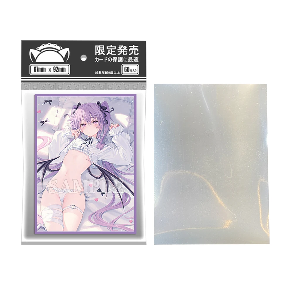 60 PCS 67X92mm Practical Art Anime Card Sleeves for MTG Top Loading Board Game Card Holder Game Trading Card Protector