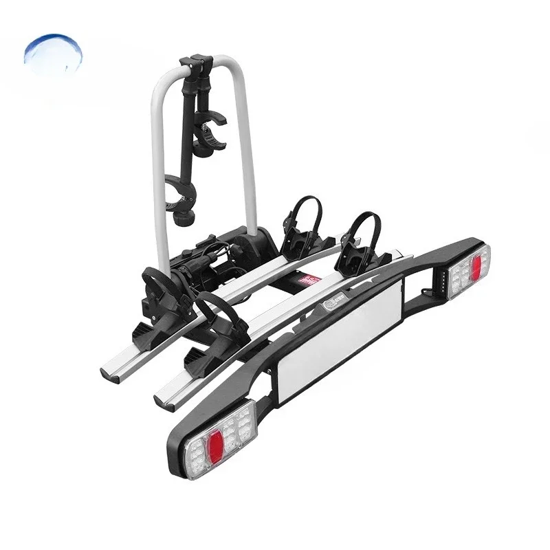 Car bicycle placement rack, towed mountain bike fixed frame, roof tail trunk 2 + 1 bicycle frame