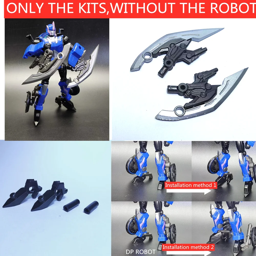 

BDT Design High Heel Hand Blade Knife Weapon Upgrade Kit For Transformation Legacy Arcee Action Figure Robot Accessories