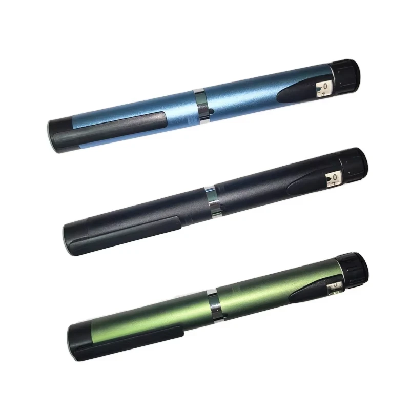60U Multiple Metal Magic Peptide Pen Reusable Adjustable lnjection Pen Fits 3ml Glass Cartridge