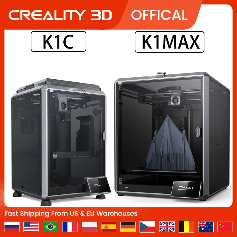 Printing 32mmÂ³/s High-Speed K1C Printer AI Large CREALITY