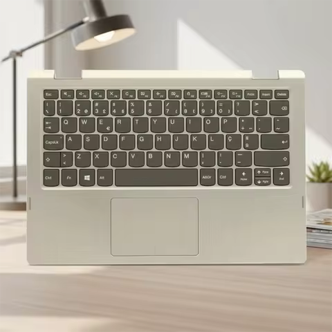 PT Portuguese Keyboard Mineral Gray Upper Case Palmrest Shell Cover For Lenovo Ideapad Yoga 330 11 Flex 6 11IGM 5CB0Q81342