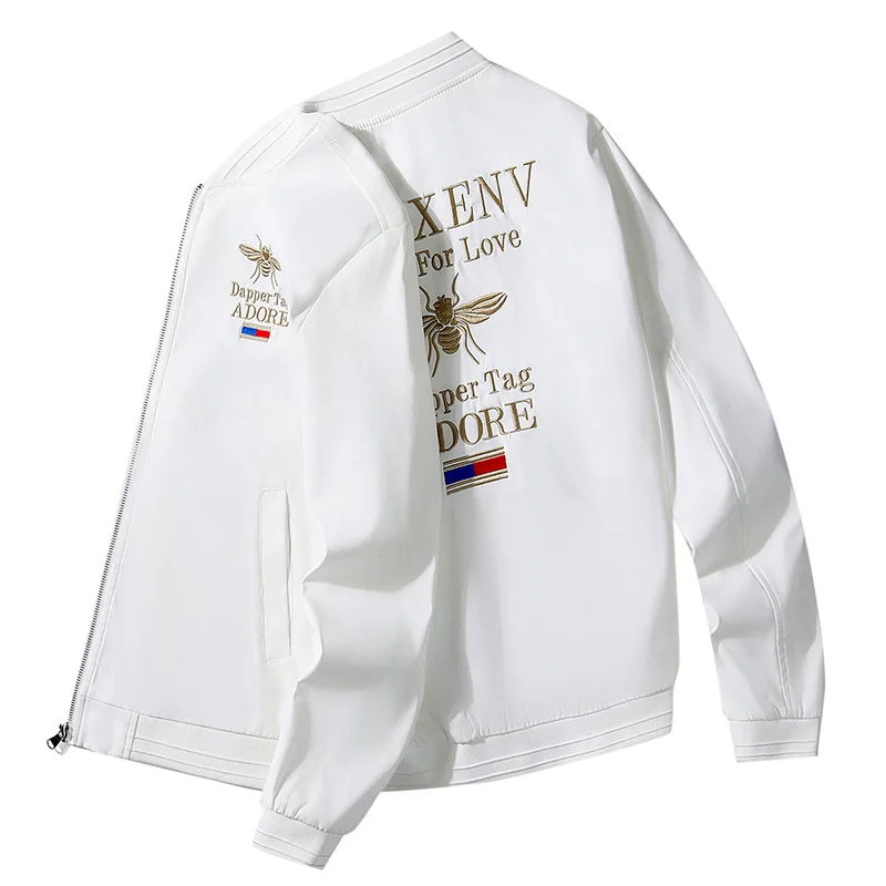 

Весенне-осенний мужской бейсбольный топ, модный топ с вышивкой букв, повседневный топ для студентов-подростков, модная одежда Ci Wear